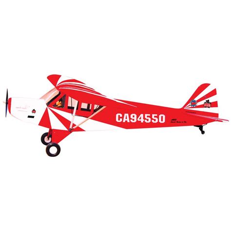 13 Clipped Wing Cub 80cc Red The World Models