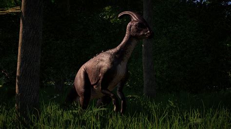 Jurassic World Evolution Parasaurolophus 04 By Kanshinx3 On Deviantart