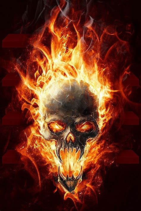 Skulls Ghost Rider Wallpaper Ghost Rider Marvel Skull Art