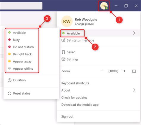How To Change Your Status In Microsoft Teams