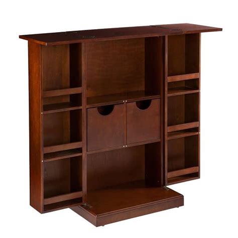 Entertainers, you might want to pay attention to this one. Stun Your House Guests When You Open This Fold Away Bar