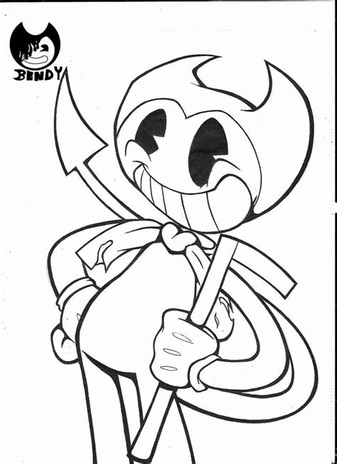 Who are the characters in bendy and the ink machine? 28 Bendy and the Ink Machine Coloring Page | Angel ...