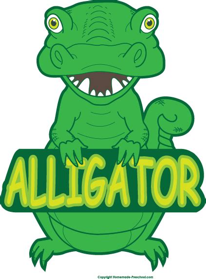 Alligator Clipart 4 Clipartix