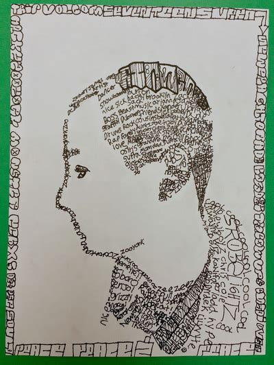 Micrography Portraits Mr Snyders Art Room