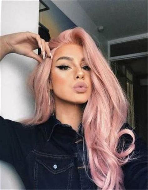 50 Pretty And Stunning Rose Gold Hair Color And Hairstyles For Your