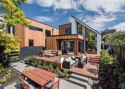 Gleneagles Terrace Homes By Cymon Allfrey Architects In New Zealand