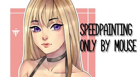 Paint Tool Sai Speedpaint Only By Mouse 1 Youtube