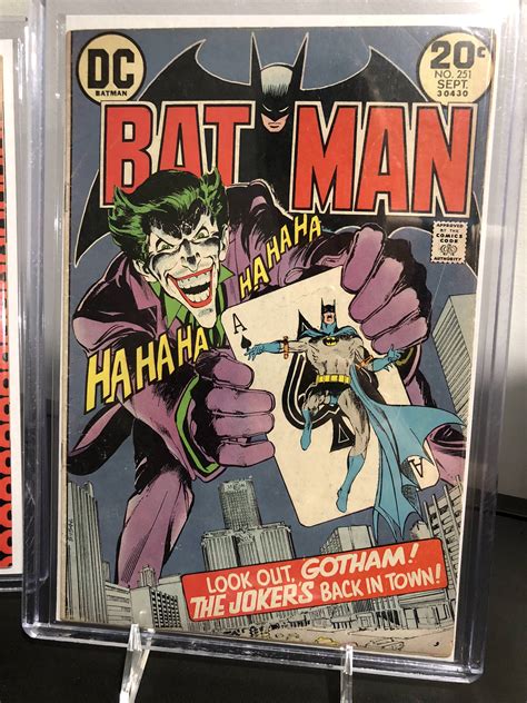 Batman 251 Great Joker Cover By Neal Adams Rdccomics