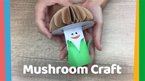 Amazing Paper Craft Idea Cute Mushroom Easy Diy For Kids Mushroom