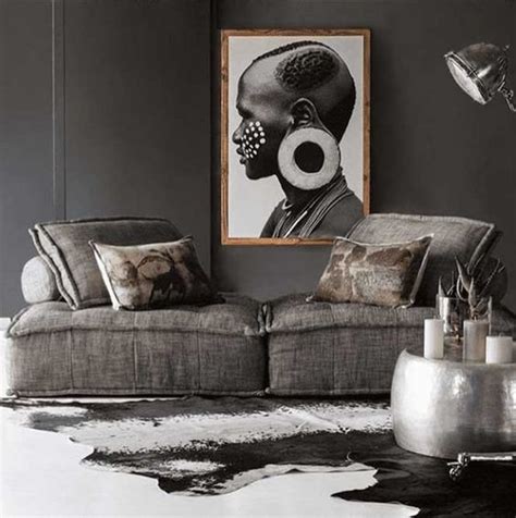 How To Decorate With Black Inspired By Eclectic African Interiors