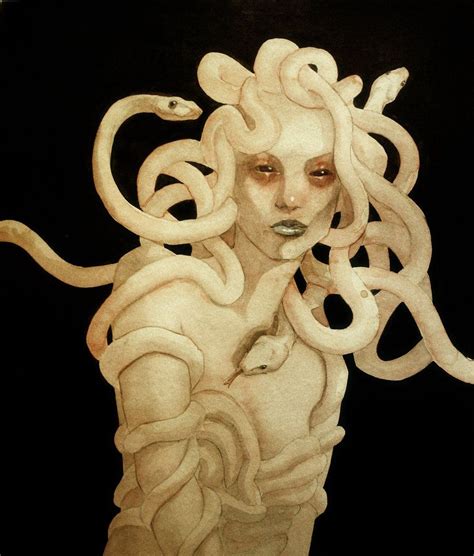 Greek Myth A Gorgon Medusa Art Medusa Artwork Mythology Art