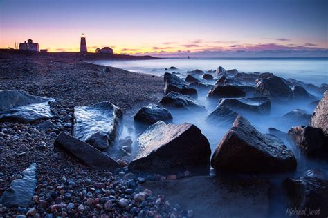 Sunset Sea Beach Rocks Lighthouse Landscape Wallpaper 4500x3000 225292 Wallpaperup
