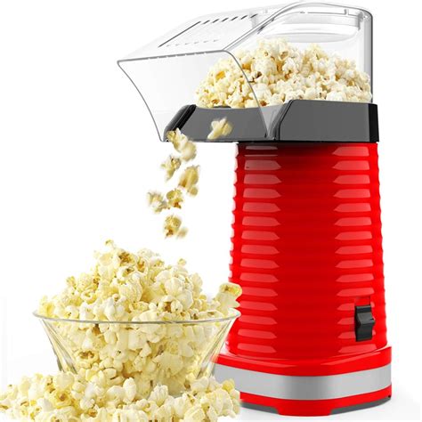 Slenpet Hot Air Popcorn Machine 1200w Electric Popcorn