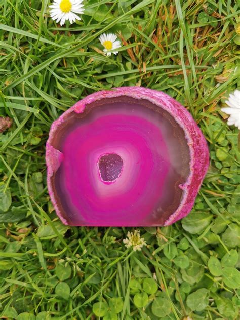 Maybe you would like to learn more about one of these? Pink Agate Geode - In Tune Crystals