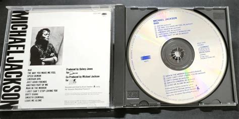 Bad Michael Jackson CD Japan ESCA 5409 1991 Hobbies Toys