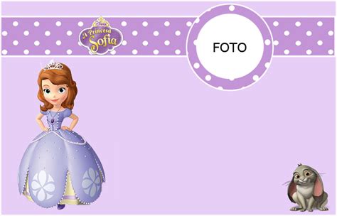 That way, you can make the birthday invitation of your beloved daughter really special. Sofia the First Free Printable Invitations, Cards or Photo Frames. | Oh My Fiesta! in english