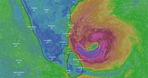 Cyclone Mandous Makes Landfall In Tamil Nadu Civilsdaily