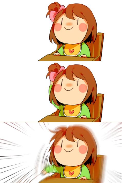 Chara Is Sick Of Your Cutesy Nonsense Undertale Know Your Meme