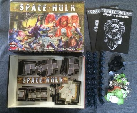 Warhammer 40k Space Hulk Board Game First Edition Complete