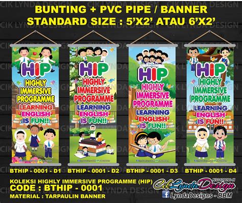 Practical programming's learn, then practice teaching method results in students learning and retaining much more than traditional follow along classes. CIKLYNDA DESIGN BBM - BANNER & BUNTING SEKOLAH: BUNTING ...