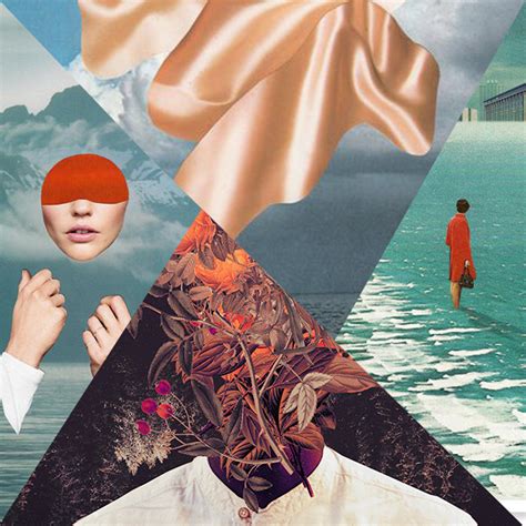 een blik op collage art collage posters en kunst juniqe