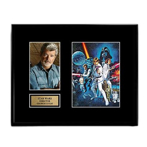 George Lucas Director Star Wars Autograph Signed Poster Art Print