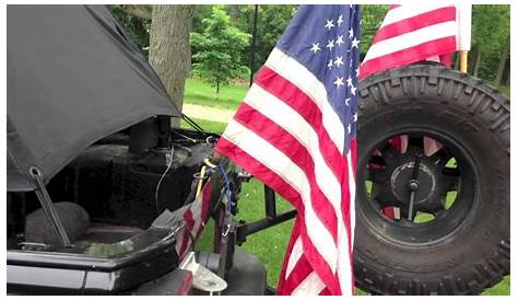 flag mounts for jeep wrangler