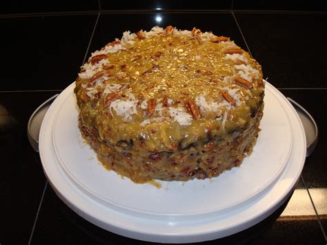 You will love this moist and delicious cake from scratch recipe, this decadent cake becomes a tried and true favorite in our family. Blue Dahlia Bakery: 9" Layer Cake: German Chocolate Cake.