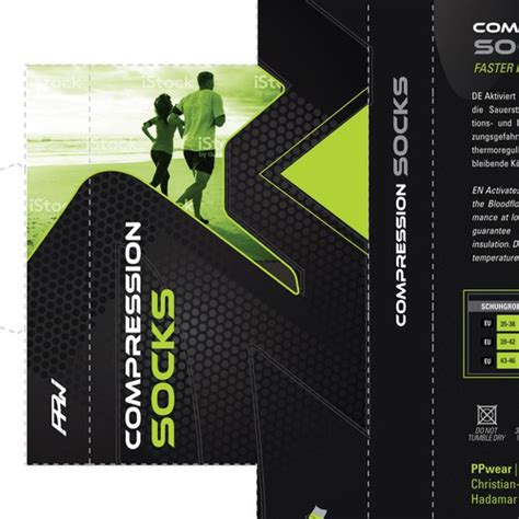 Create A Packaging Design For A Premium Sport Compression Wear Brand