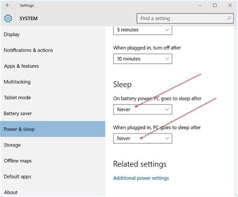 How To Change Sleep Settings On Windows 10