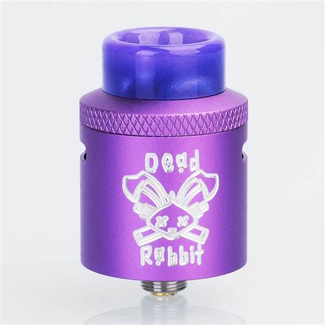 Authentic Hellvape Dead Rabbit RDA Purple 24mm BF Rebuildable Atomizer