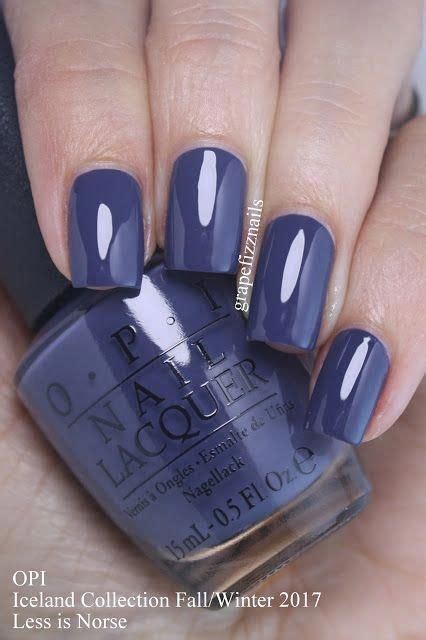 Opi Less Is Norse Iceland Collection Howtodesignnails Stylish