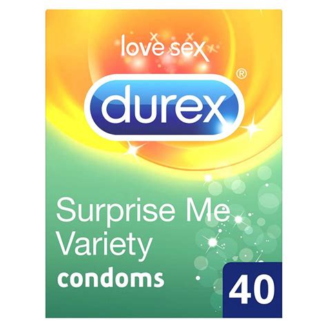 Durex Surprise Me Condoms 40 Pack Chemist 4 U