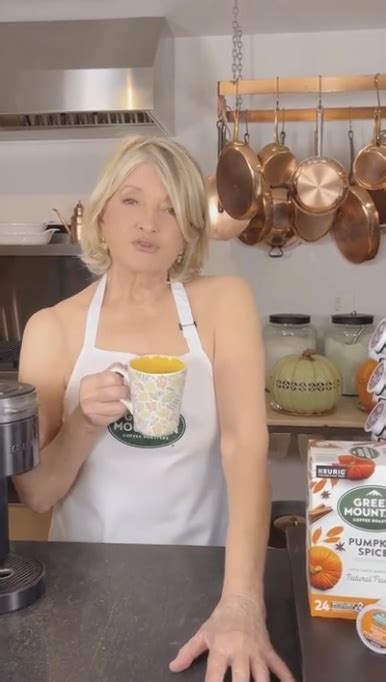 Martha Stewart Goes Topless To Promote Coffee Brand Star Tabloids