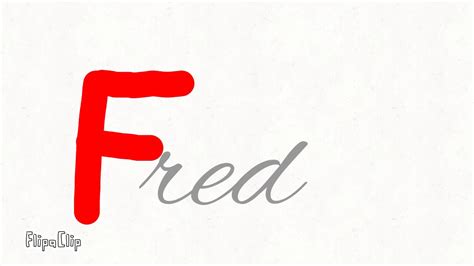 Fred Logo Youtube
