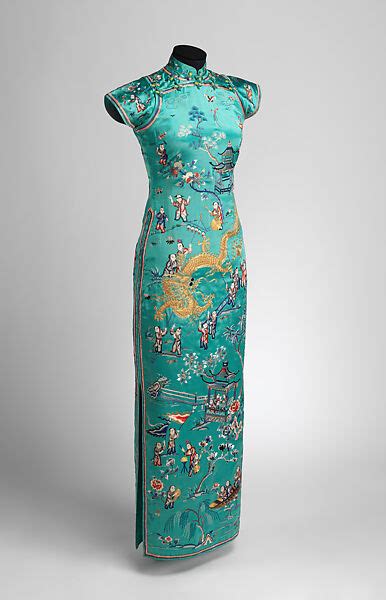 Cheongsam Chinese The Metropolitan Museum Of Art