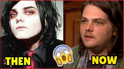 🔴 Gerard Way Mcr ★ Then And Now Biography How He Changed The