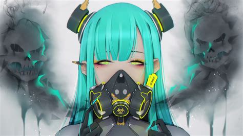 16 Special Gas Mask Anime 3840x2160 Wallpaper Download