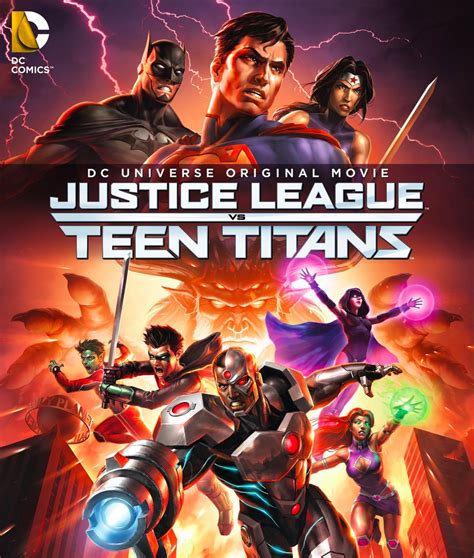 Justice League Vs Teen Titans Dc Animated Movie Universe Wiki Fandom