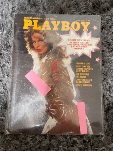 July Playboy Magazine Francis Ford Coppola Lynn Schiller Laura Ching Ebay