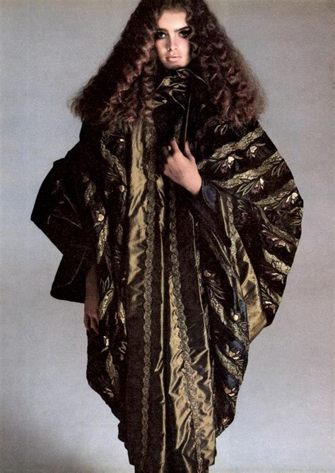Brooke Shields For Vogue 1980 Vintage Fashion70s80s Pint