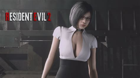 Resident Evil 2 Remake Sexy Secretary Ada Wong Re2r Pc Mods Youtube