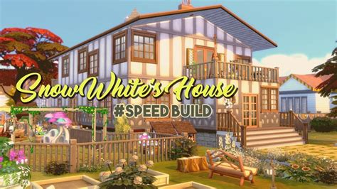 The Sims 4 Speed Build Snow White Disney Houses Edition Download