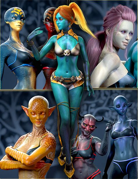 Reptilian Skins For Genesis 81 Females Daz 3d