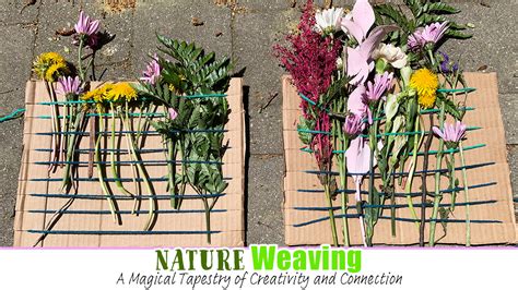 Nature Weaving For Kids Happy Toddler Playtime