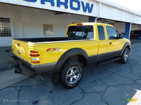 2006 Screaming Yellow Ford Ranger Fx4 Supercab 4x4 48328380 Photo 10