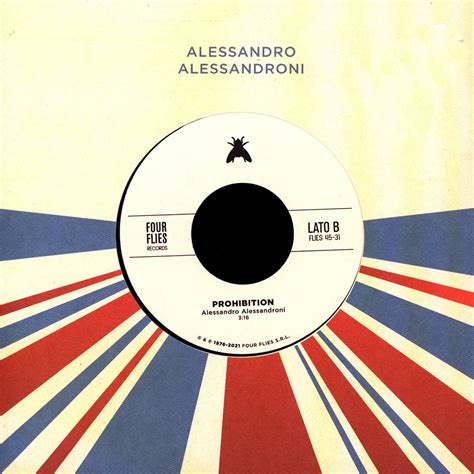 Alessandro Alessandroni Shine On Prohibition Vinyl 7 2021 Eu