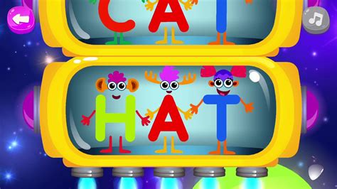 Learn To Read Abc Reading Letter A Vowel Bini Bambini Kids