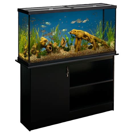 Marineland Modern Led Aquarium And Stand Ensemble 60 Gallon Fish