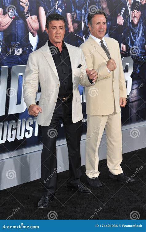 Sylvester Stallone And Frank Stallone Editorial Photo Image Of Siblings